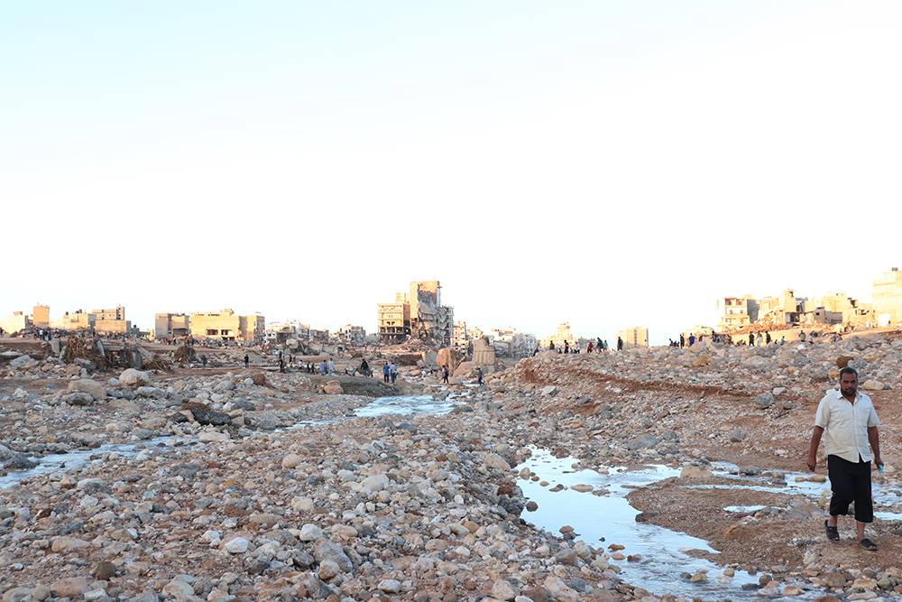 Libya'daki sel felaketinde can kaybı 6 bine yükseldi 9